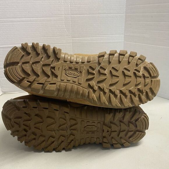 VIBRAM StyleTR 550WPINS Men’s Thinsulste Tactical Boot Size 10R Tan Suede - Picture 6 of 12